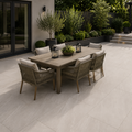 Acmite Beige Porcelain Paving Slab 900x600 20mm