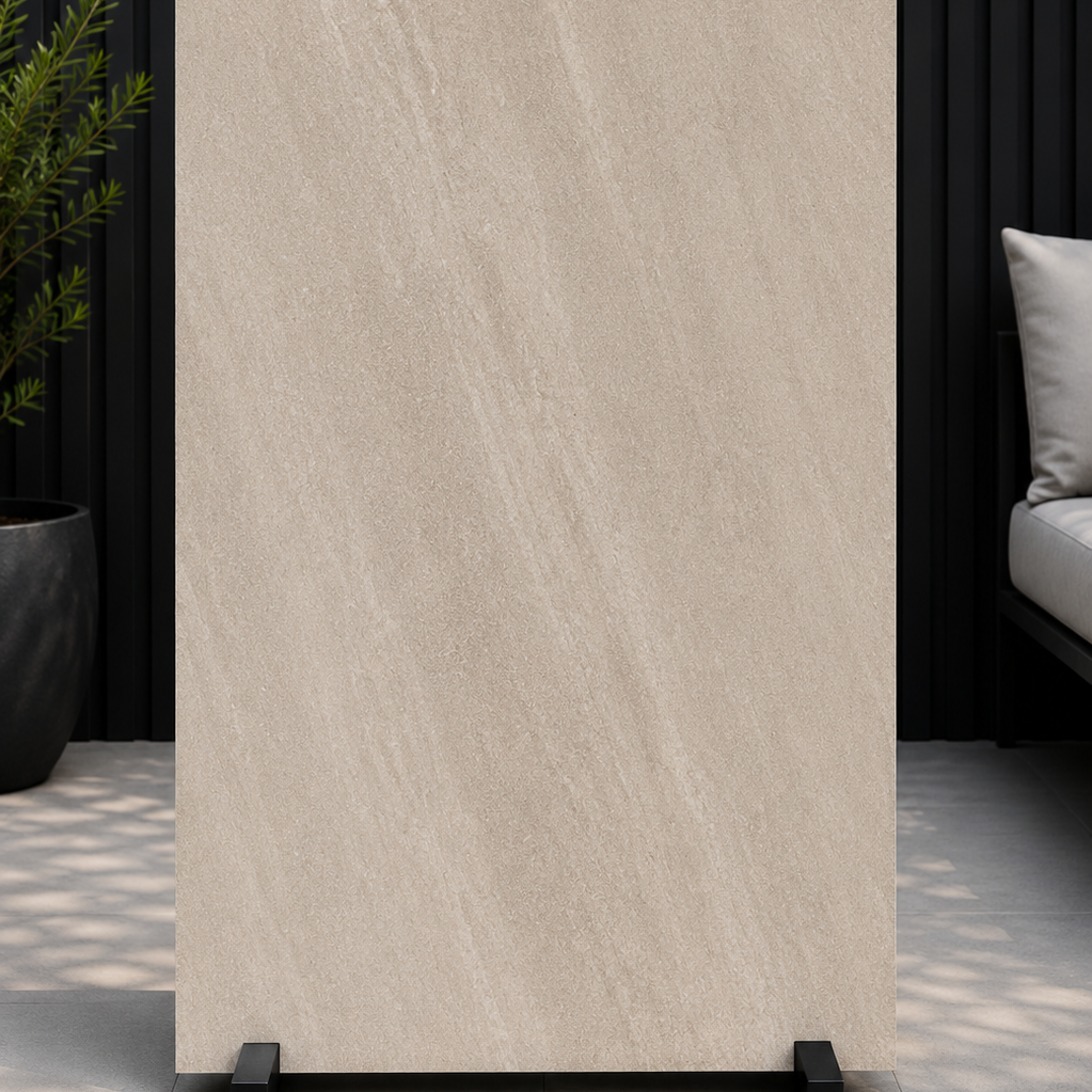Acmite Beige Porcelain Paving Slab 900x600 20mm
