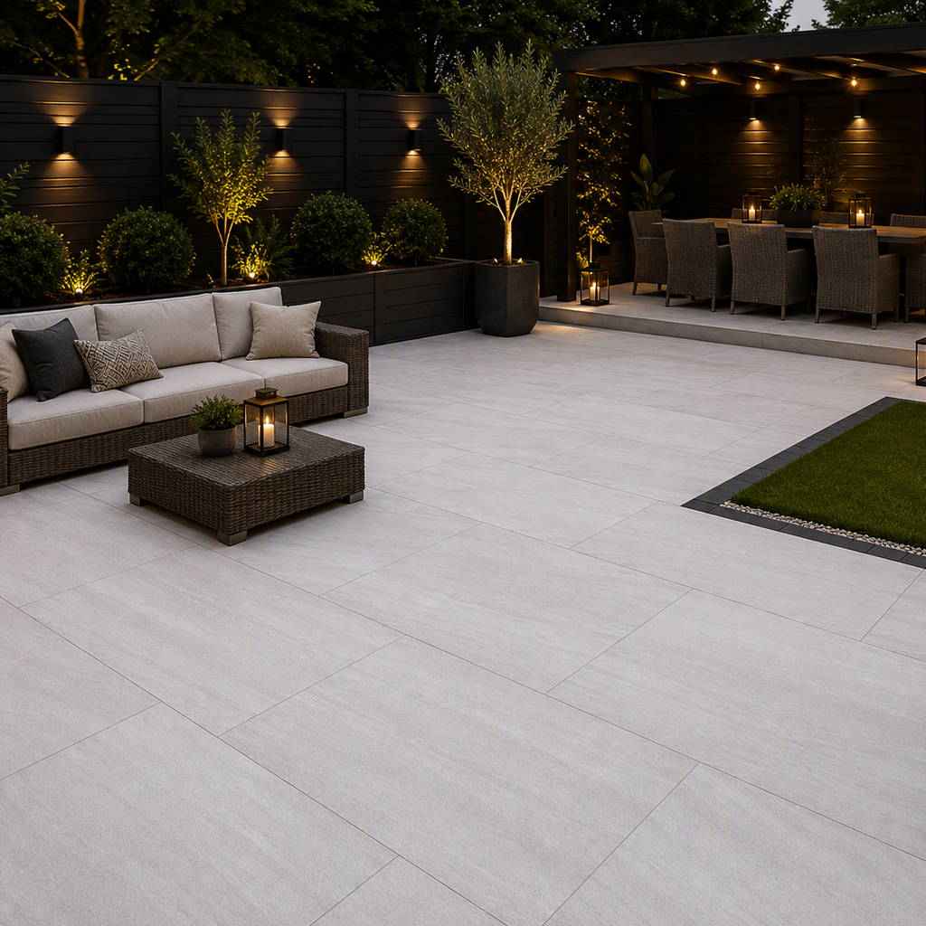 Acmite Ice White Paving Slab 900x600 20mm