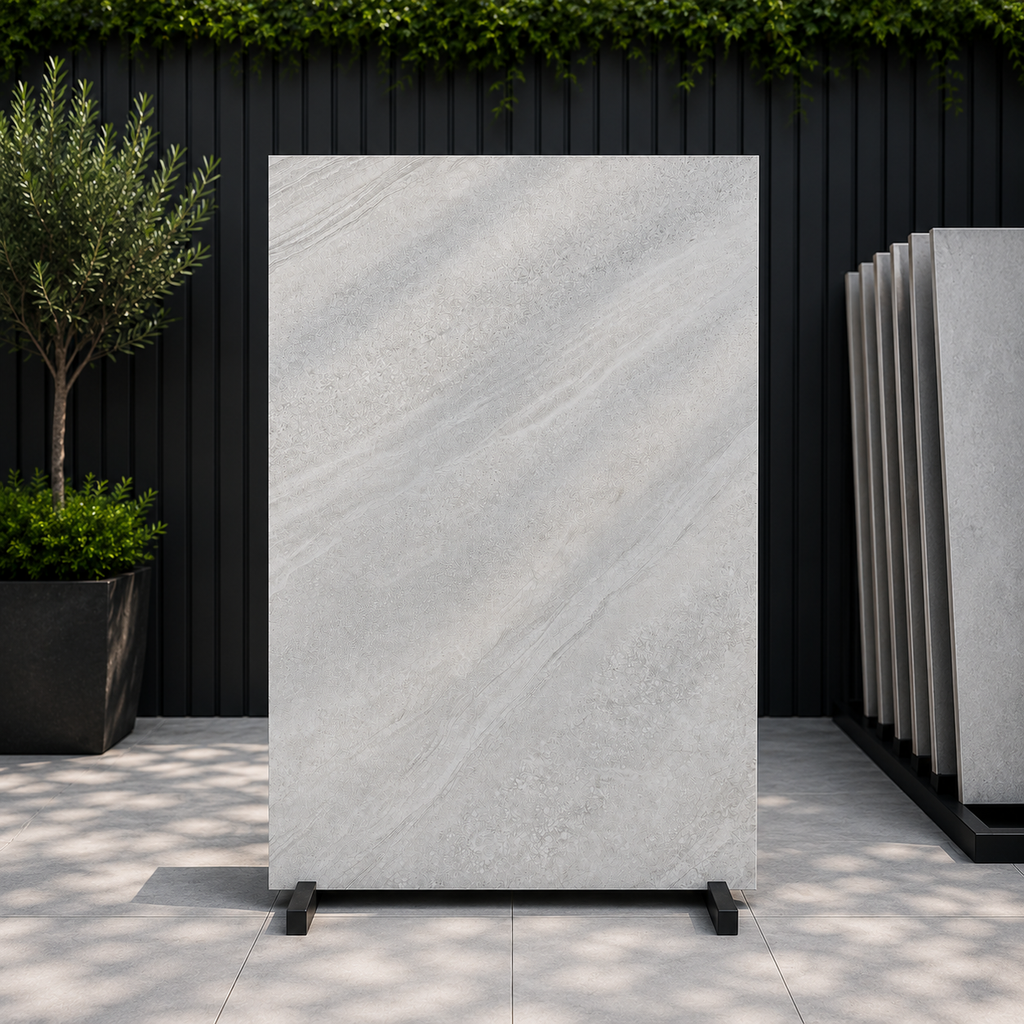 Crossover White Porcelain Paving Slab 900x600 – 20mm