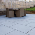 Kandla Grey Smooth Porcelain Paving Slab 900x600 20mm