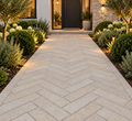 Saba Beige Egyptian Limestone Porcelain Cobbles 280x70mm 20mm