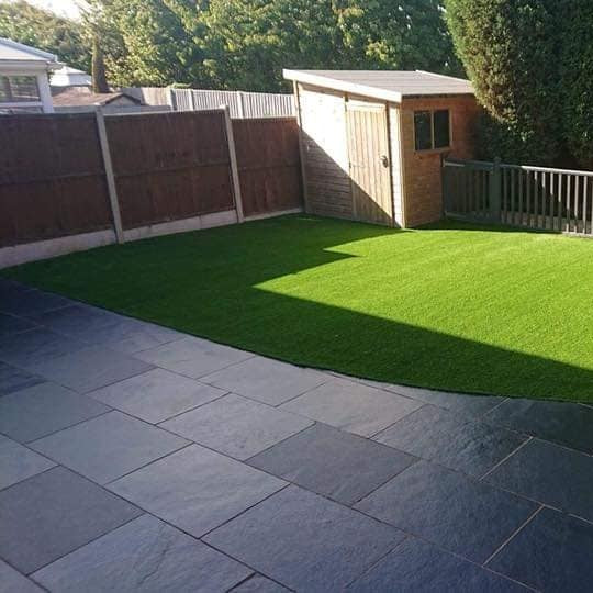 Black Limestone 900x600 Paving Slab 22mm