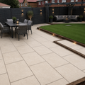 Ivory HS Beige Porcelain Paving Slab 900x600 20mm