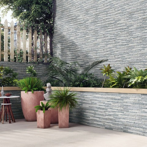 London Grey Wall Cladding Porcelain 600x150mm