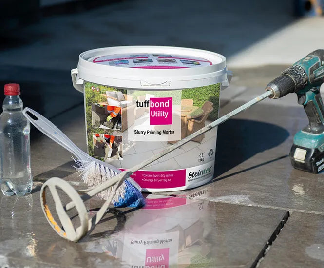 Steintec Tuffbond Priming Mortar – 12kg Plastic Tub